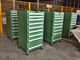 ตู้เครื่องมือและตู้เครื่องมืออุตสาหกรรมมี 3 - 15 ลิ้นชัก, สีเขียว