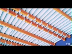 พื้นลอยอุตสาหกรรมเหล็กกล้ารีดเย็นสำหรับคลังสินค้า, สีน้ำเงิน/ส้ม